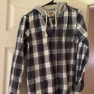 Van’s flannel coat/lightweight cover